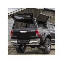Hardtop Explorer noir Toyota Hilux Revo 2016+ Alu-Cab robuste